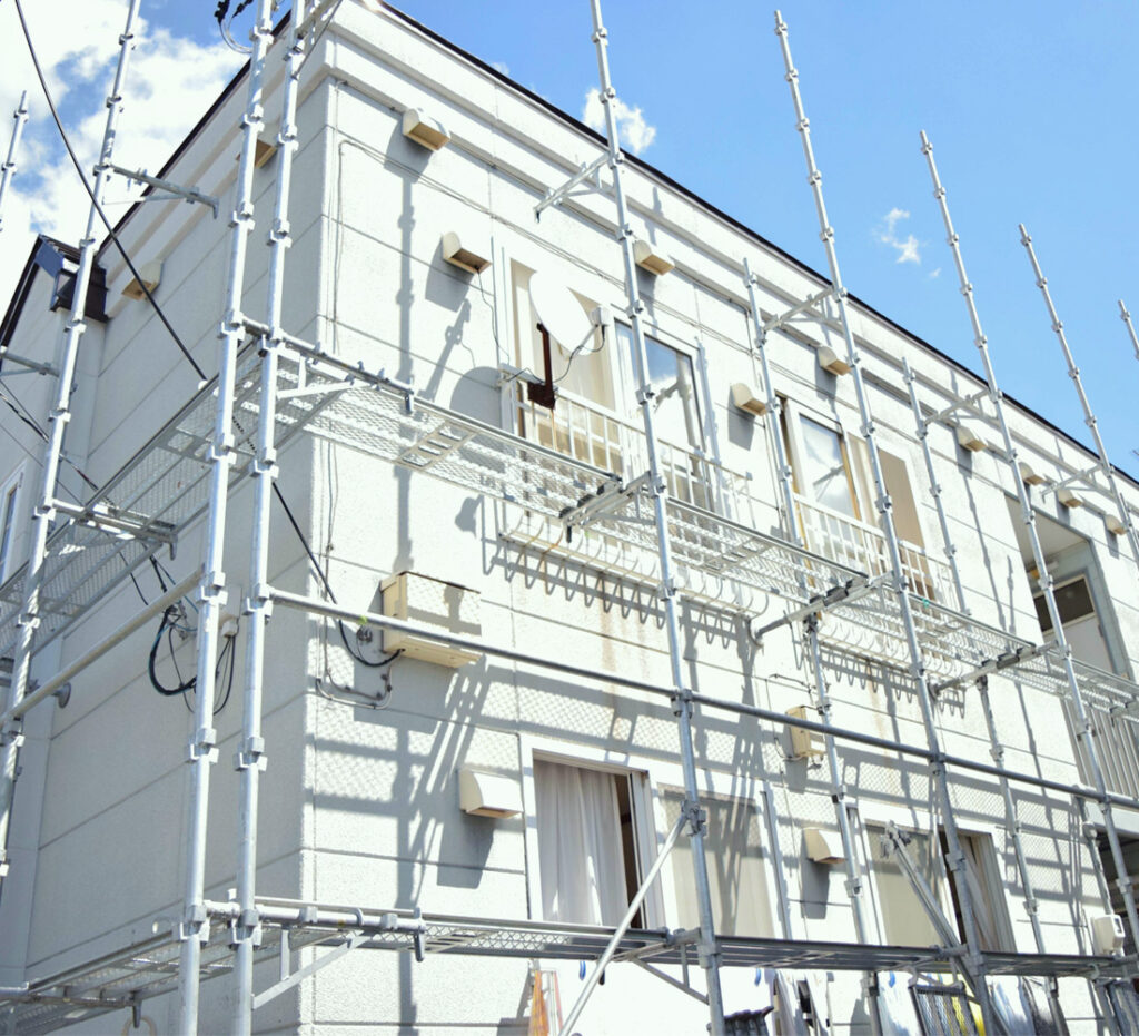 アパートの塗装の塗替え